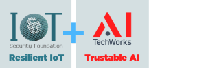 IoTSF+TechWorks AI Conference Logo